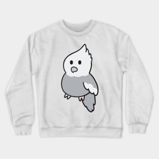 Cute Whiteface Cockatiel Crewneck Sweatshirt